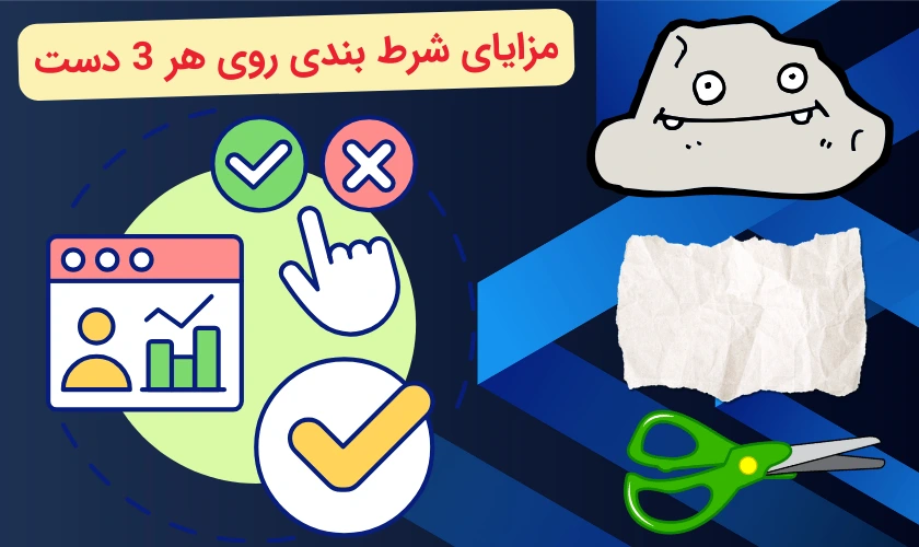 مزایای شرط بندی روی هر 3 دست