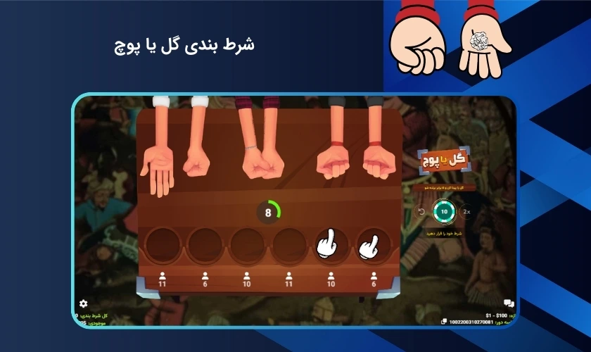 شرط بندی گل یا پوچ