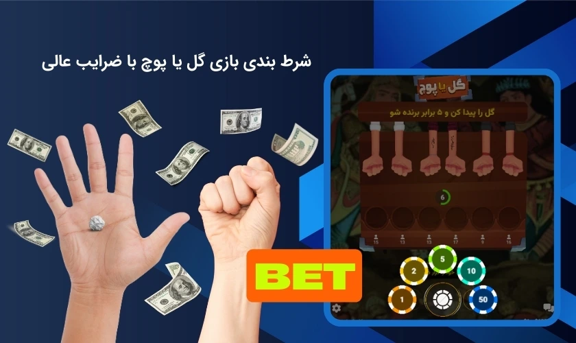 برد در شرط بندی گل یا پوچ با ضرایب عالی
